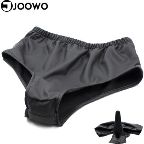 Anal Plug Pants Silicone Butt Plug Slave Vaginal Anal Pussy Clitoris Stimulus Bondage Restraints Fetish Sex Toys