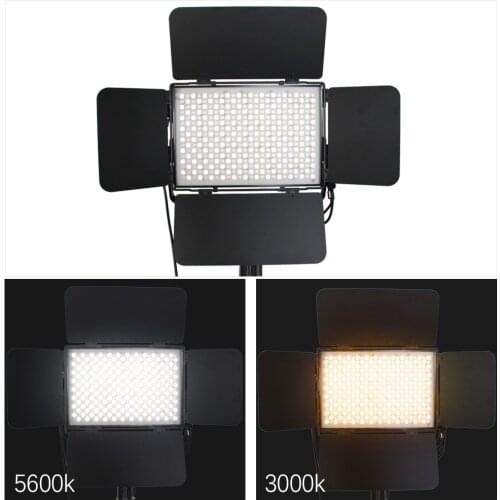 Studio Panel LED Light Eco Friendly and High Luminosity For Professional Television Photography Power UP 30% Luxpando P120DT