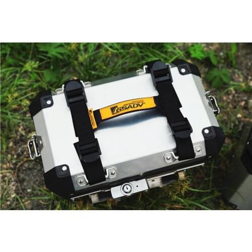 Modification of GSADV BMW Aluminum Alloy Case Handle Rope Handle with Side Box Binding Trunk Handrail Rope Multi Purpose Strap
