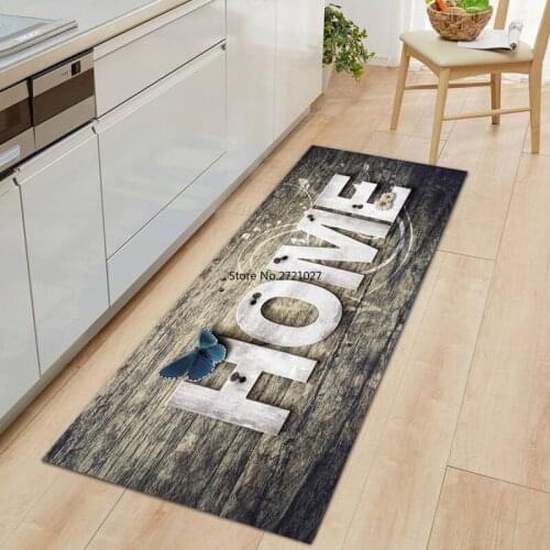 Kitchen Anti-slip Mats Living Room Door Anti-slip Mats Bathroom Anti-slip Bedside Floor Mats Household Washable Carpets