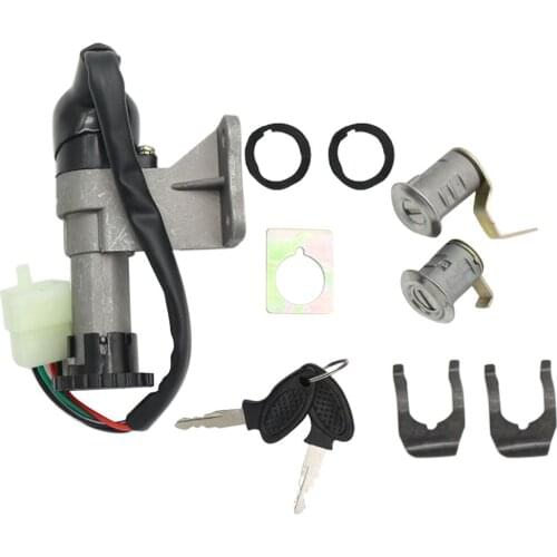 New Motorcycle Key Switch Ignition Lock for Chinese 50 150cc GY 6 Taotao Jonway Roketa