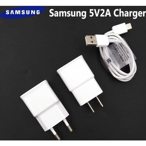 Samsung Original 5V2A Wall Charger EU/US Plug Adapter 120CM/150CM Usb Type C Cable For Galaxy A11 A31 A51 A71 A91 S8 S9 S10 Plus