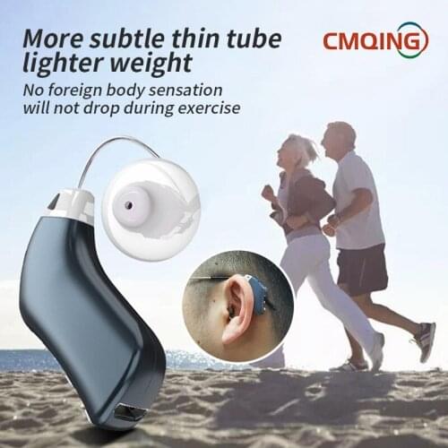 Rechargeable 12 Channel Digital Hearing Aid Ear Severe Loss Invisible Sound Amplifier High-Power Hearing Aids For Deafness