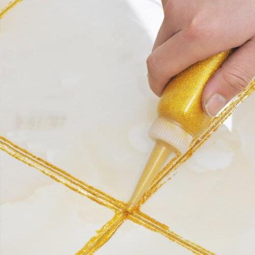 50ml Empty dropper bottle plastic squeeze bottle for oil paint Liquid Glue container Reusable Floor Wall Repair Tile Grout Tool