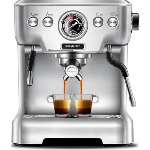 20 Bar coffee machine Latte Coffee Maker steam milk frother Italian Espresso maker semi-Automatic Milk Bubble stainless steel