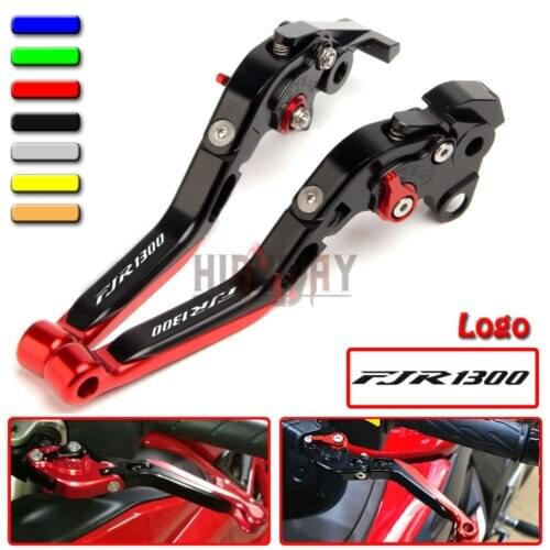 CNC Brake Handle Bar Lever Extendable Folding Adjustable Brake Clutch Levers For YAMAHA FJR 1300 FJR1300 2004-2017
