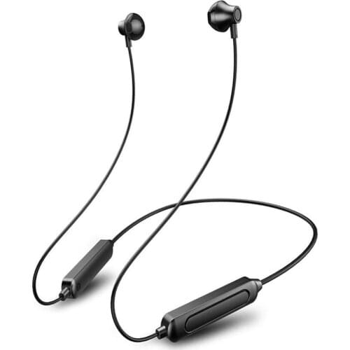 Sports Magnetic Earphone Wireless 9D Stereo Surround Headsets Bluetooth 5.0 Neckband Headphones IPX5 Waterproof Hanging Headset