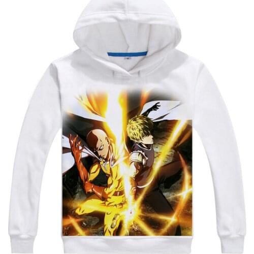 One-Punch Man Wanpanman Hoodie Anime Saitama Caped Baldy Cosplay O-nack Sweatshirt Cute Sweatshirts Japanese Cartoon Fans