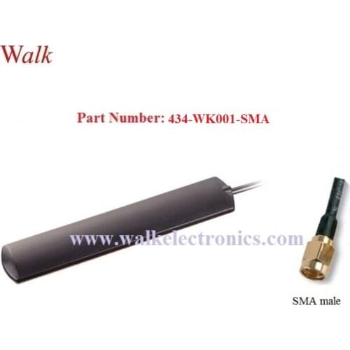 Omni directional indoor use adhesive mount 434MHz patch antenna