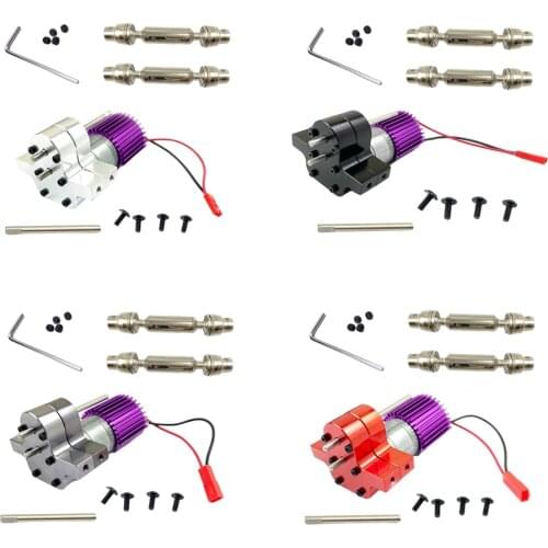 1:16 RC Transfer Gearcase w/ Drive Shaft for WPL B14 B36 C14 Model Crawler Car DIY Accs