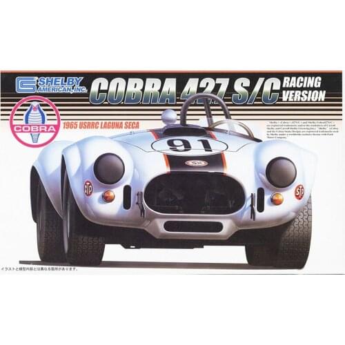 1/24 Fujimi Plastic Assembled Car Model Toy Ford ShelbyCobra 427S/C Static Model DIY Model Kit #12671