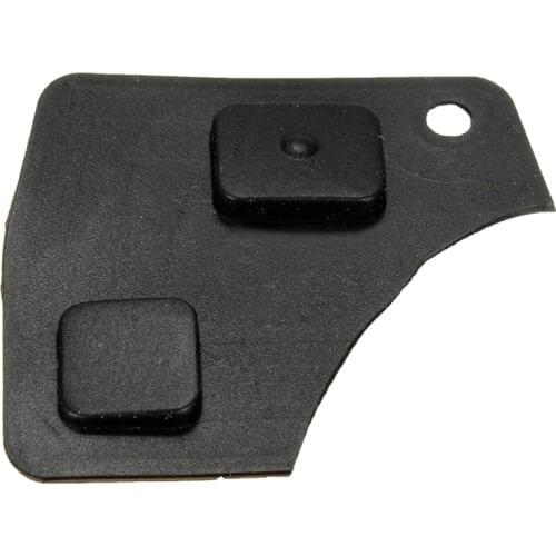 2 Keys Rubber Button Key Remote Control For Toyota Yaris Rav4 Corolla Mr2 Celica