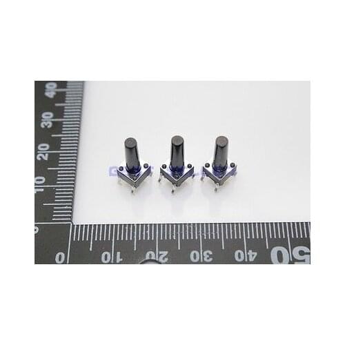 200pcs Tact Switch Push Button 6*6*14 6mm*6mm*14mm H14mm Through Hole SPST-NO