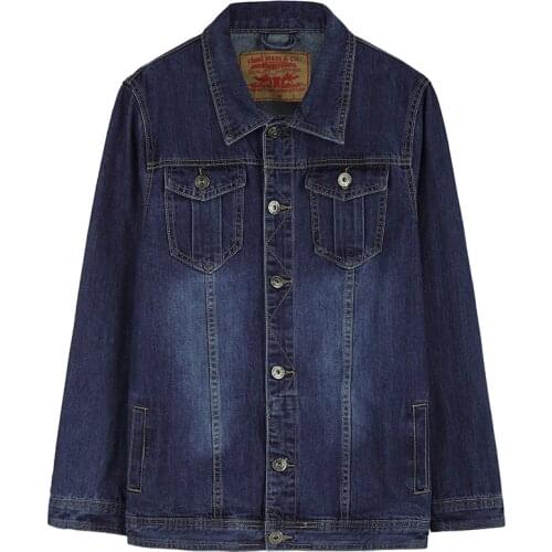 2020 Autumn Cotton Blue Denim Jacket Men And Coat For Male Wear Outwear Japanese Streetwear Vintage Korean Clothes 1602