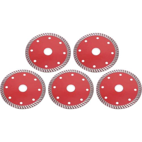 5Pcs Saw Blades Diamond Corrugated Ceramic Cutting Disc Woodworking Cutter Tools 105MM Cutting Tool
