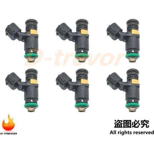 6Pcs 03C906031 Injector Fuel Injection Valve for V-W Volkswagen Passat 3C Polo Skoda Roomster Seat Ibiza