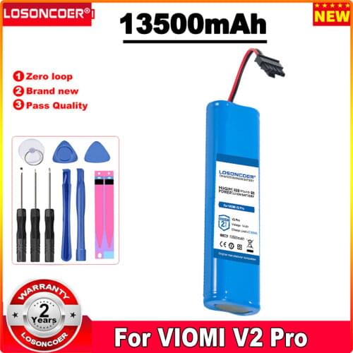 3500mAh Vacuum Battery For VIOMI V2 Pro,VRVCLMB21B Batteries