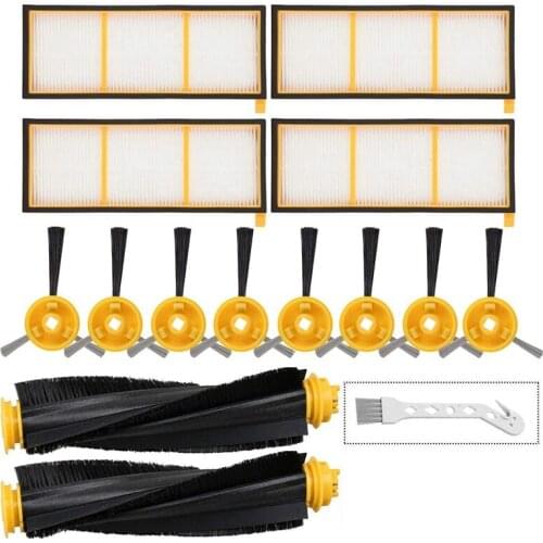 For Shark RV700 RV750 Vacuum Accessories Replacement Vacuum Cleaner Cleaner Filter Brush Kit 15 Pack