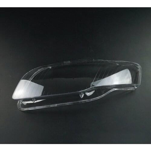 Car Plexiglass Head Light Lampshade Lamp Shell Case Transparent Lens Front Headlight Cover Replacement For Audi A4 B7 2007-2008