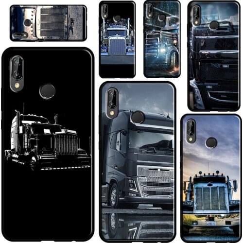Cool Heavy Truck Car Case For Huawei P30 Lite P40 P20 Pro Mate 20 Lite P Smart Z 2019 2021 Nova 5T Cover Shell