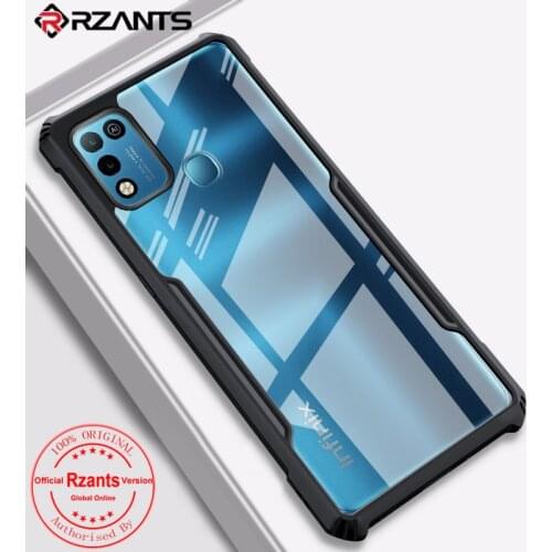 Rzants for Infinix Hot 10 Play case beetle Blade Airbag pumper Shockproof Casing Transparent Phone Shell Funda Soft Cover