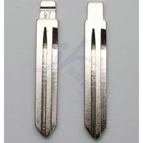 DAKATU Middle slot NO.97 Key Blade Blank Remote Key Blade FOR Hyundai Yue dong Flip Remote Car Key Blade Replacement