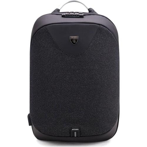 Business Luxury Coded Lock Backpack USB Charge Port Men 15inch Laptop Backpacks For Teenager Women Backpack anti thief