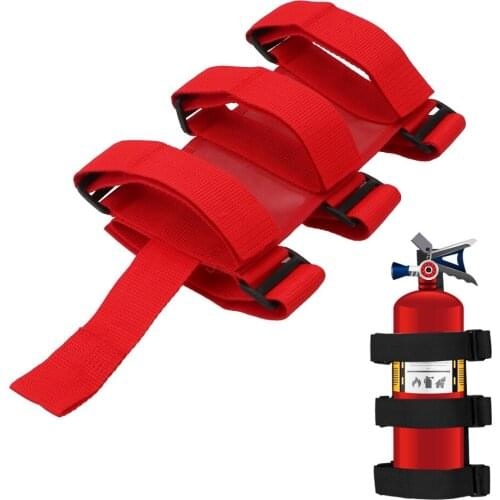 LEEPEE Fire Extinguisher Holder Car Roll Bar Car Fire Extinguisher Mount Strap for Jeep Wrangler TJ JK JL 97-18 Fixed Sundry
