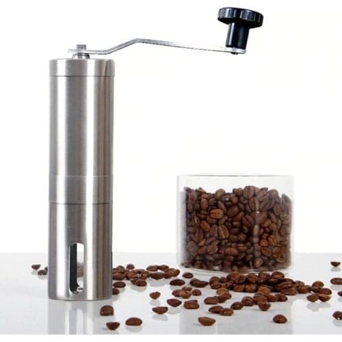 Ceramic Coffee Mill Grinder Adjustable Stainless Steel