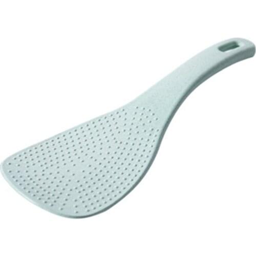 Wheat Straw Rice Spoon Eco-friendly Non-Sticky Long Meal Dinner Spoons Hookable Shovel Cooking Kitchen Tableware Tools FY0083