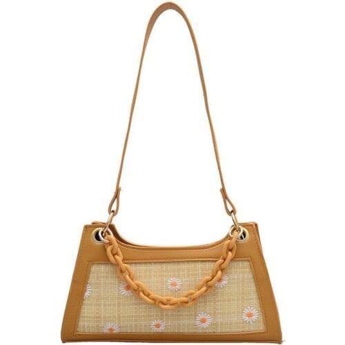 Sweet Casual Womens Totes Shoulder Bag Fashionable Exquisite Shopping Bag PU Leather Flower Pattern Handbags for Women