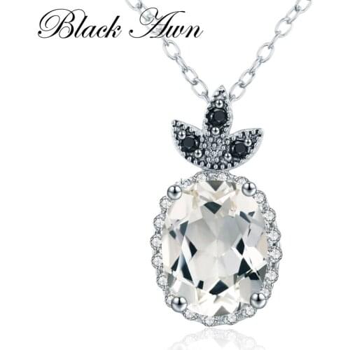 New Cute 925 Sterling Silver Fine Jewelry Trendy Pineapple Necklaces & Pendants for Women Bijoux En Argent 925 P044