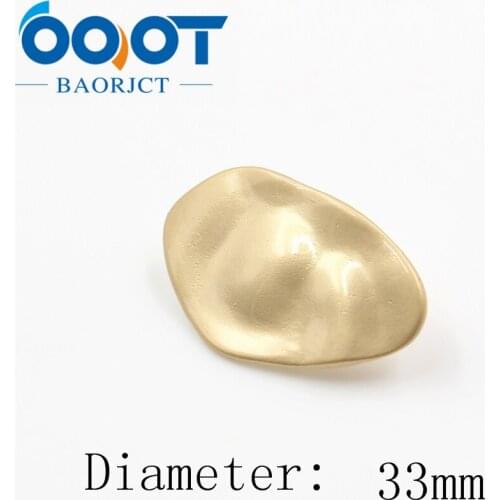 OOOT BAORJCT A-18315-12,10 pcs,33 mm High quality classic fashion metal buttons clothing accessories DIY handmade