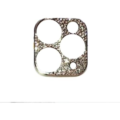 Mini Rhinestone Plastic Camera Lens Protector Rear Camera Cover Protective Decoration Sticker Cell Phones Protector