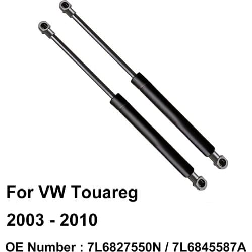 Tailgate Trunk Lift Cylinder Gas Pressurized Spring 7L6827550N for Volkswagen Touareg 2003 2004 2005 2006 2007 2008 2009 2010