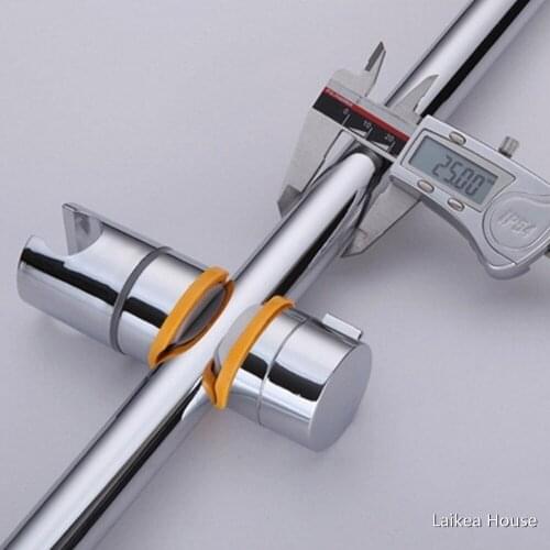 Straight Buckle Free Punch 18-25mm Adjustable Shower Seat Base Lifting Rod Bathroom Shower Accessories For Household Tools