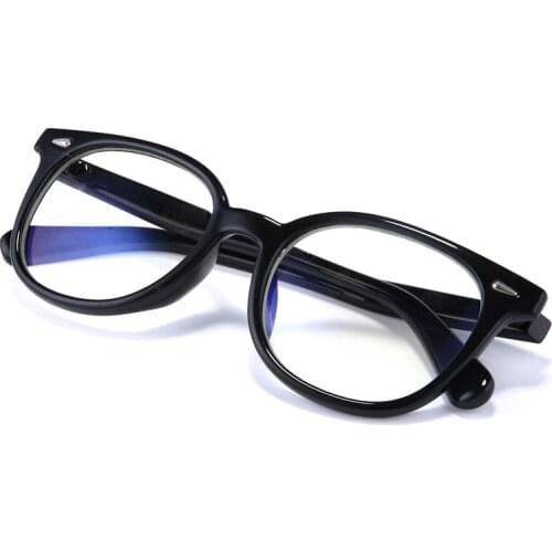 Luxury Brand Designer Retro Clear Glasses Men Women Round Eye Glasses Frames For Mens Optical Lens Plain Eyeglasses uv400