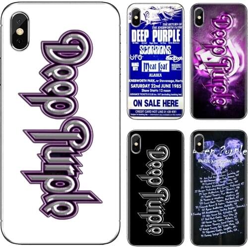 Deep Purple British rock band Poster Silicone Cover For Samsung Galaxy A10 A30 A40 A50 A60 A70 a12 a31 a41 a51 a71 a20e a21s M30