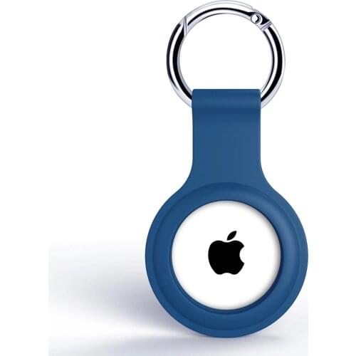 Silicone Anti-lost Cover Sleeve for Apple Airtags Locator Tracker Keychain Protective Case For AirTags Holder