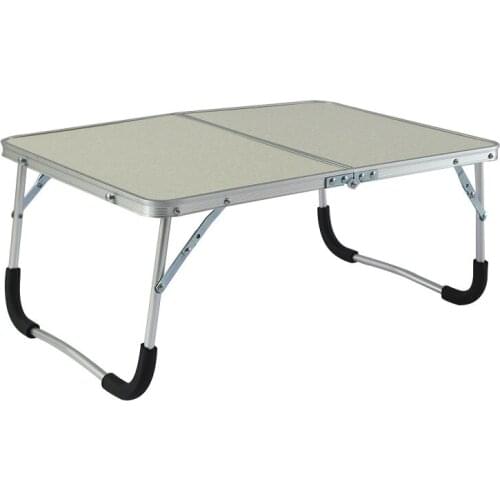 Aluminum Alloy Folding Table Simple Bed Computer Desk Multifunction Small Dining Table Dormitory Lazy Desk Outdoor Camping Table