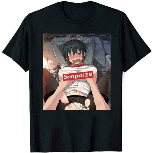 Hentai Senpai Funny Anime And Manga T-Shirts Tee Size S-3Xl Us 100 Cotton