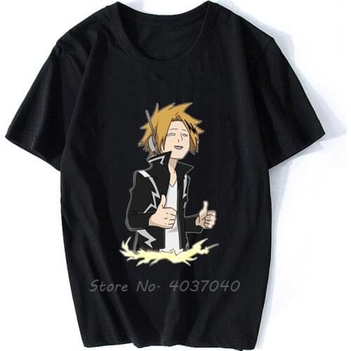 How Your Life Is Going T Shirt Boku No Hero My Hero Academy Hero Kaminari Denki Kaminari Anime Superpowers Light T-shirt Men