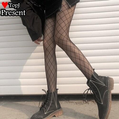 Dark Wind Pantyhose G Sexy Fishnet Black Silk Spider Web Stockings Spring and Autumn Thin Pattern Bottoming Tights Pantyhose Ins