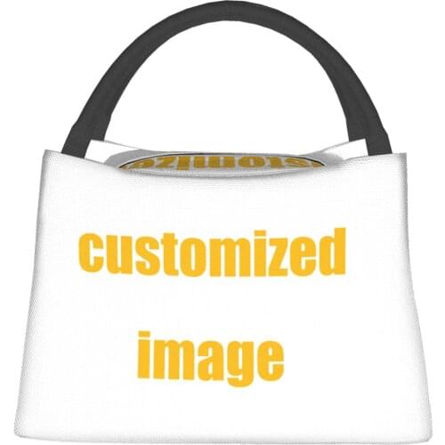 NOISYDESIGNS Customized Printed Thermal Lunch Bag Women Portable Insulated Cooler Bags Picnic Travel Office Breakfast Bag New