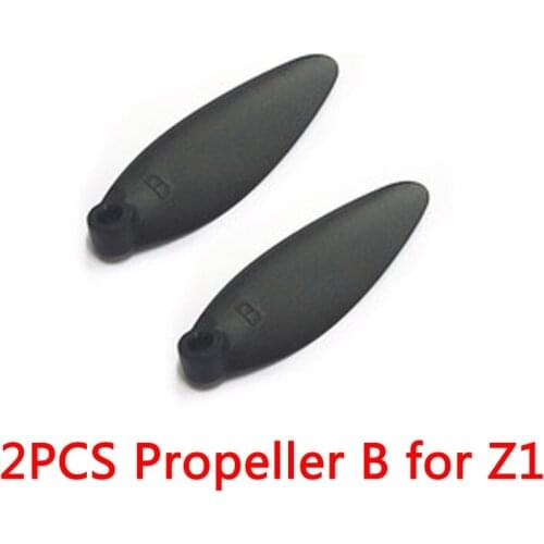 2PCS Z1 Propeller Props B Blade Spare Part for Foldable Drone RC Quadcopter Syma Z1 Main Blade Replacement Part Accessory