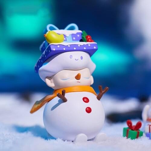 Authentic 2020 Christmas Series Trendy Kid Doll Christmas Gift Computer Desktop Decoration Kawaii Toy Blind Random Box