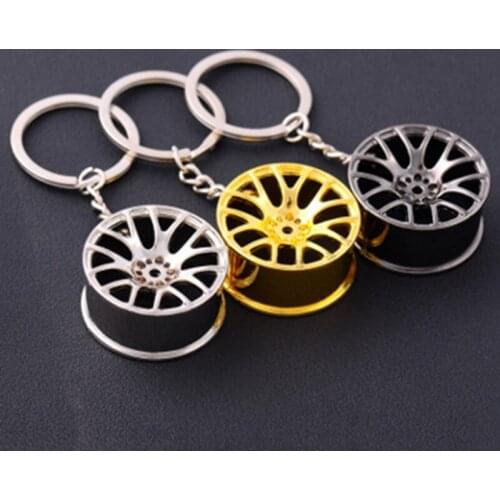 Car Keychain Wheel Tire Styling Creative Car Key Ring Auto Car Key Chain Keyring For BMW Honda Ford Accessories