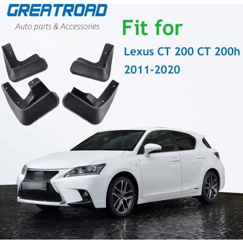 Mud Flaps For Lexus CT 200 CT 200h 2011-2018 Mudflaps Splash Guards Front Rear Mud Flap Mudguards Fender CT200h 2012 2013 2014