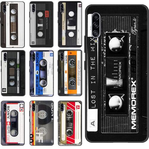 Desxz Phone Case for Samsung Galaxy A30 A51 A50 A71 A12 A32 A52 4G 5G Cover Classical Old Cassette tape
