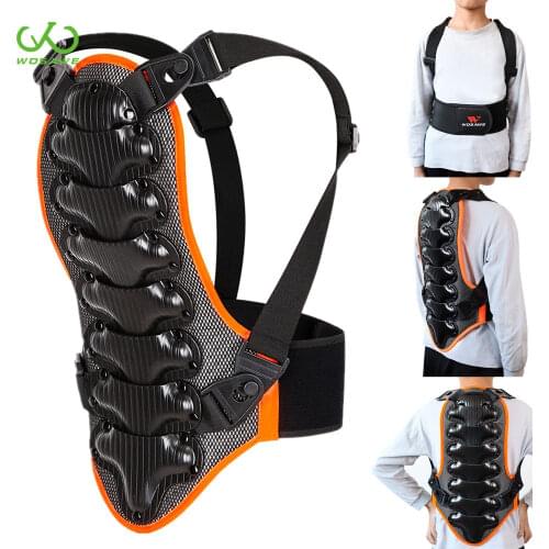 Soft Kid Motorcycle Armor Back Spine Protection Roller Bike Bicycle Ski Knee Elbow Pad Vest Jacket Suit Body Protective Gear Kit
